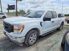 2022 Ford F150 Super Cab White vin: 1FTEX1CB9NKD64109