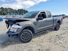 2022 Ford F150 Super Cab Gray vin: 1FTEX1CP2NKD32162