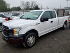 2018 Ford F150 Super Cab White vin: 1FTEX1CP6JKD91581