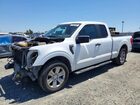 2021 Ford F150 Super Cab White vin: 1FTEX1CP7MFB43434