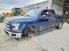 2017 Ford F150 Super Cab Blue vin: 1FTEX1EP5HFA33713