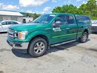 2019 Ford F150 Super Cab Green vin: 1FTEX1EPXKKC81602