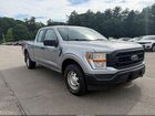 2022 Ford F-150 Lariat/xl/xlt Silver vin: 1FTEX1EPXNFA18152