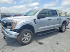 2022 Ford F150 Supercrew Silver vin: 1FTFW1E55NFC42550