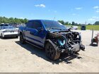 2022 Ford F-150 Lariat Blue vin: 1FTFW1E84NFB63199