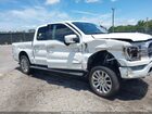 2021 Ford F-150 White vin: 1FTFW1ED0MFB72137
