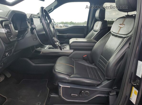 1FTFW1EDXMFA67069 2021 FORD F150 Угольный Вид салона спереди