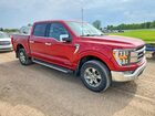 2021 Ford F150 Supercrew Red vin: 1FTFW1EDXMFC86453