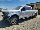 2017 Ford F150 Supercrew Silver vin: 1FTFW1EG1HFC64633