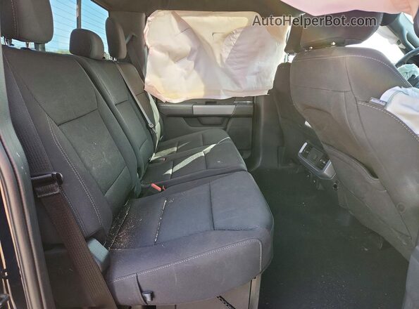 1FTFW3LD4SFB90300 2025 FORD F150 Blue Вид задніх сидінь