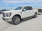 2024 Ford F150 Lariat White vin: 1FTFW5L84RFA50353