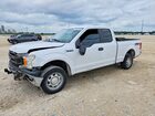 2019 Ford F150 Super Cab White vin: 1FTFX1E58KKD18665