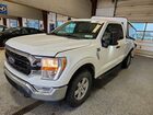 2021 Ford F150 Super Cab White vin: 1FTFX1E5XMKD83441