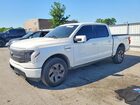 2023 Ford F150 Lightning Pro White vin: 1FTVW1EV1PWG26744