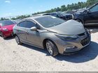 2017 Chevrolet Cruze Lt Auto Silver vin: 1G1BE5SM4H7140751