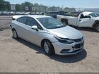 2017 Chevrolet Cruze Lt Auto Silver vin: 1G1BE5SM5H7210306
