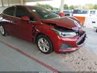 2019 Chevrolet Cruze Lt Red vin: 1G1BE5SMXK7142012