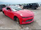 2016 Chevrolet Camaro 1lt Красный vin: 1G1FB1RS4G0162862