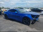 2018 Chevrolet Camaro 1lt Blue vin: 1G1FB1RX6J0146889
