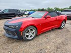 2018 Chevrolet Camaro Lt Red vin: 1G1FB3DX2J0156029