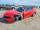 2020 Chevrolet Camaro Ls Red vin: 1G1FB3DX3L0135211