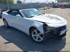2020 Chevrolet Camaro Rwd  1lt White vin: 1G1FB3DX7L0110182
