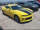 2016 Chevrolet Camaro 2lt Yellow vin: 1G1FD1RS6G0137827