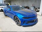 2017 Chevrolet Camaro 2lt Синий vin: 1G1FD1RS6H0213726