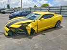 2017 Chevrolet Camaro Lt Yellow vin: 1G1FD1RS8H0103308