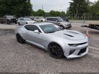 2018 Chevrolet Camaro 1ss Silver vin: 1G1FF1R76J0120491