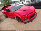 2017 Chevrolet Camaro 1ss Red vin: 1G1FF1R77H0174280