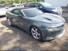 2017 Chevrolet Camaro 1ss Gray vin: 1G1FF3D78H0174405
