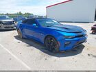2018 Chevrolet Camaro 2ss Blue vin: 1G1FH3D75J0141314