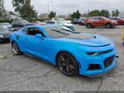 2023 Chevrolet Camaro Rwd  Zl1 Синий vin: 1G1FK1R64P0125183