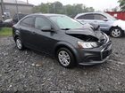 2017 Chevrolet Sonic Ls Auto Серый vin: 1G1JB5SH7H4174322