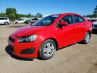 2016 Chevrolet Sonic Lt Red vin: 1G1JC5SH6G4117167