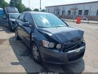 2016 Chevrolet Sonic Lt Auto Blue vin: 1G1JC5SH7G4115511