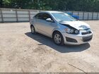 2016 Chevrolet Sonic Lt Auto Silver vin: 1G1JC5SH7G4131952
