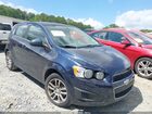 2016 Chevrolet Sonic Lt Auto Dark Blue vin: 1G1JC6SB0G4101533
