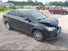 2020 Chevrolet Sonic Fwd  Lt Черный vin: 1G1JD5SB3L4100720