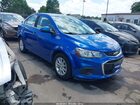 2020 Chevrolet Sonic Fwd  Lt Blue vin: 1G1JD5SB9L4100740