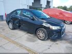 2017 Chevrolet Sonic Lt Auto Black vin: 1G1JD5SH2H4107797