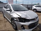 2017 Chevrolet Sonic Lt Auto Серебряный vin: 1G1JD5SH2H4164419