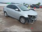 2017 Chevrolet Sonic Lt Auto Silver vin: 1G1JD5SH7H4163606