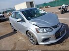 2018 Chevrolet Sonic Premier Auto Silver vin: 1G1JF5SB8J4132151
