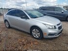 2016 Chevrolet Cruze Limited Ls Auto Серебряный vin: 1G1PC5SH0G7160637