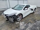 2021 Chevrolet Corvette Stingray 1lt White vin: 1G1YA3D41M5119983