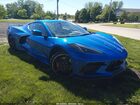 2021 Chevrolet Corvette Stingray Rwd  3lt Blue vin: 1G1YC2D42M5119186