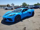 2021 Chevrolet Corvette Stingray 3lt Blue vin: 1G1YC3D41M5123624