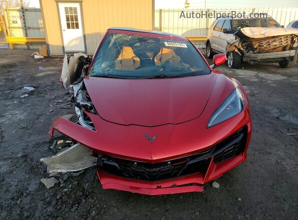 1G1YL2D40S5502525 2025 CHEVROLET CORVETTE Красный Вид спереди